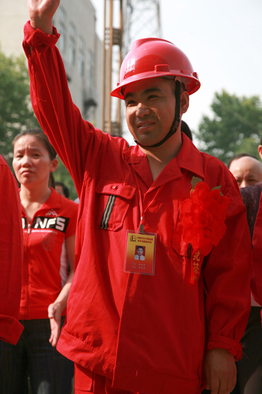 为油田供水的九壮士送行---一路平安！！