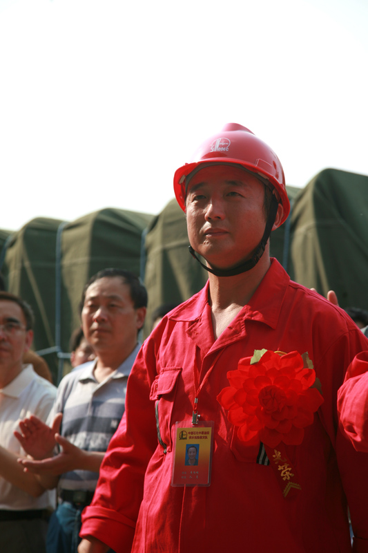 为油田供水的九壮士送行---一路平安！！