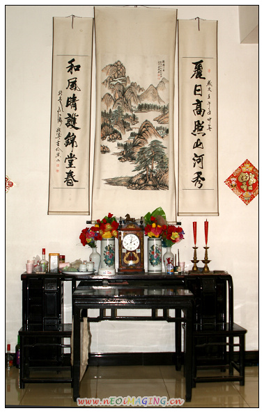 中堂（婺源拍的资料片）