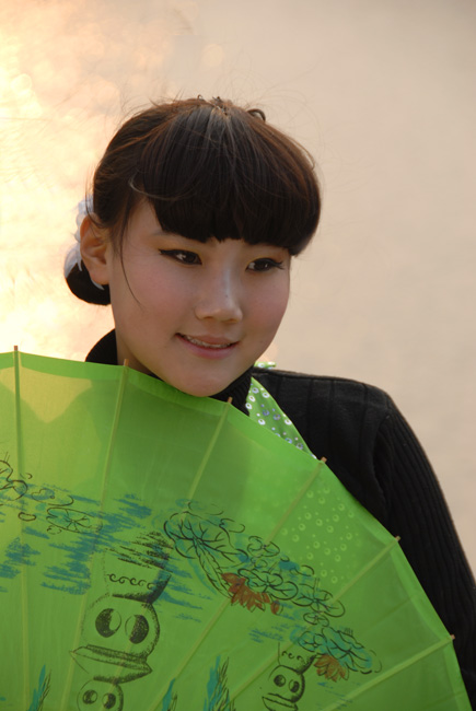 Feng与她的学生