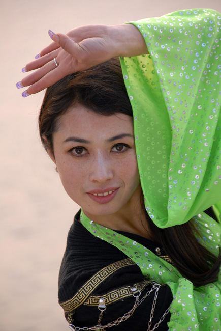 Feng与她的学生