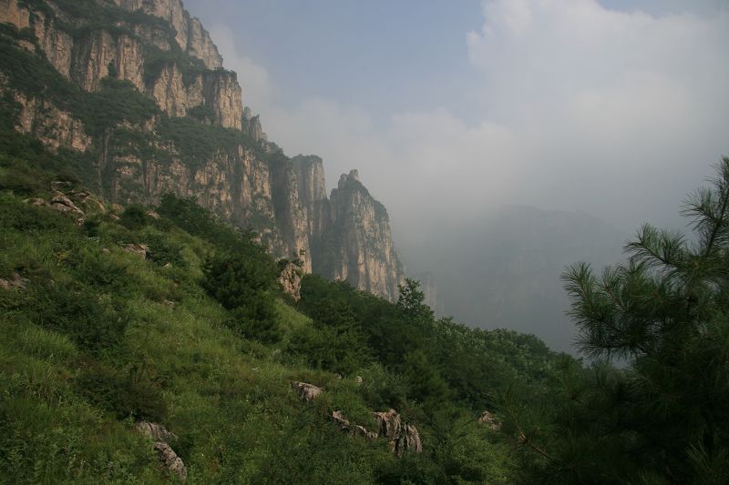 天平山风光