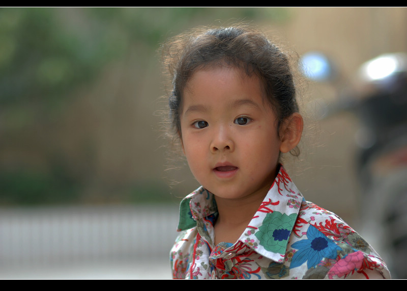 可爱的小姑娘