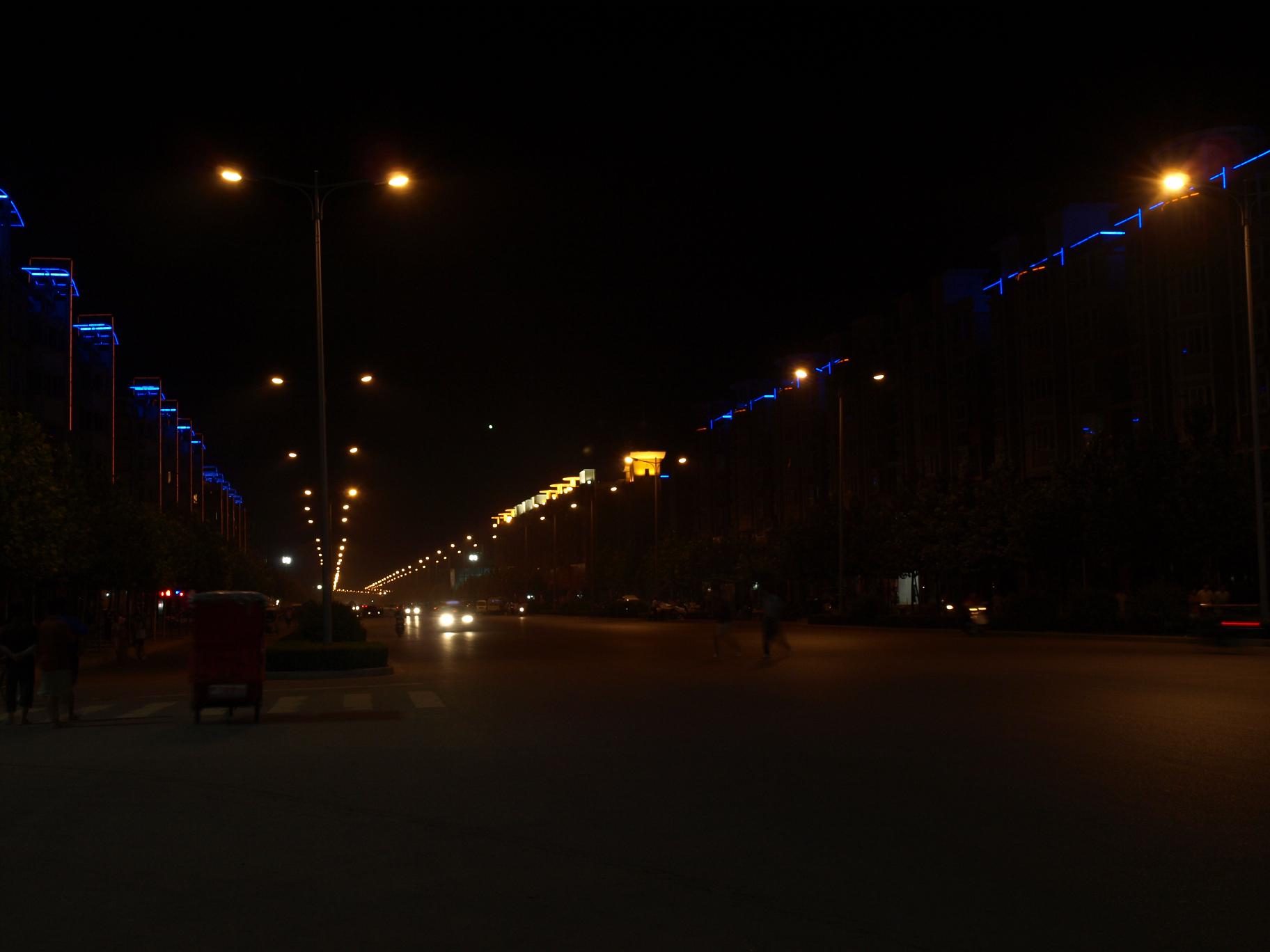 油城夜色