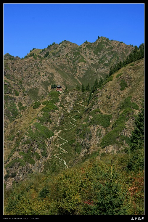 新疆风光之一天山天池