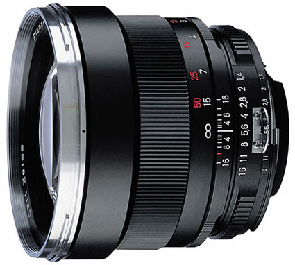 卡尔·蔡司Planar T* 85/1.4 ZE