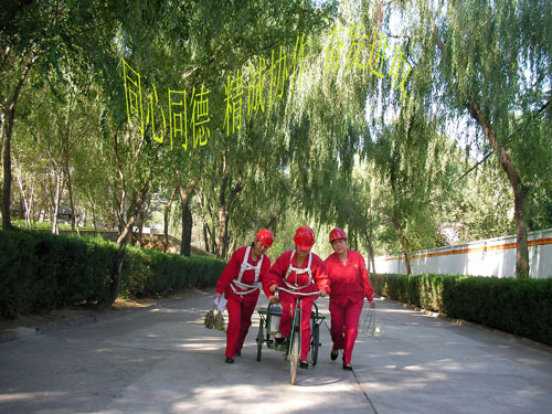 发扬大庆精神