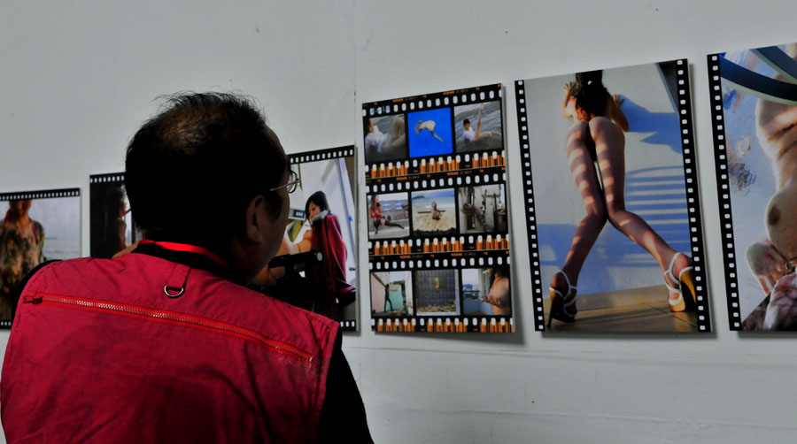 石油人参观《平遥国际摄影大展》花絮