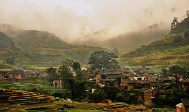 山里的景色