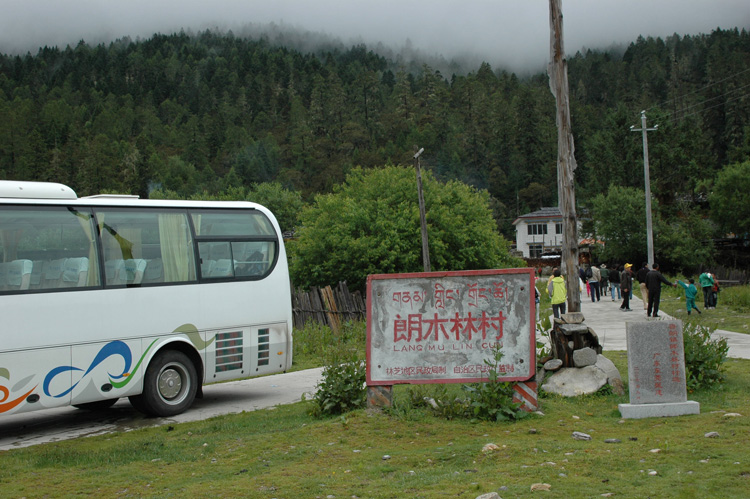 走进藏民家（车到林芝朗木林村）.JPG