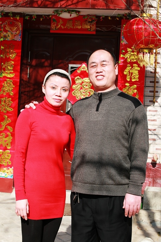 送给远方的女儿一张像片