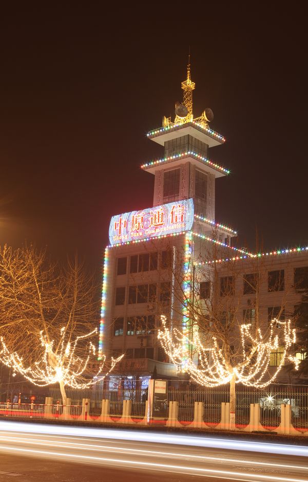 过年几张夜景图