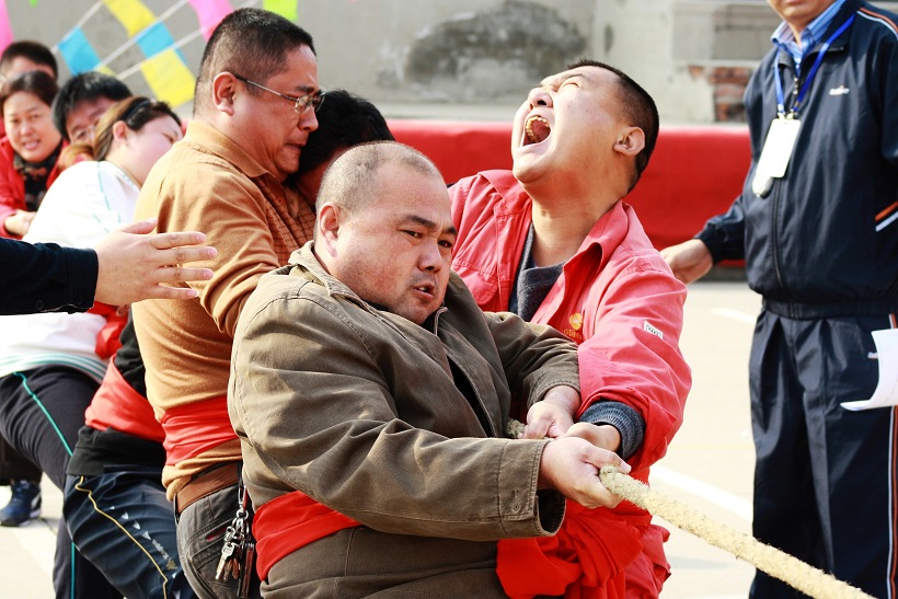 拔河现场之----搏