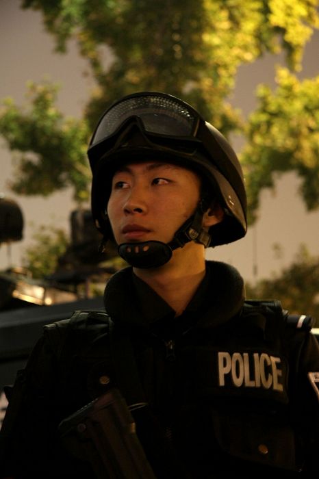 国庆北京特警