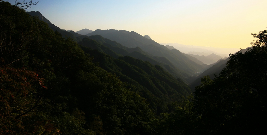 秦岭秋韵