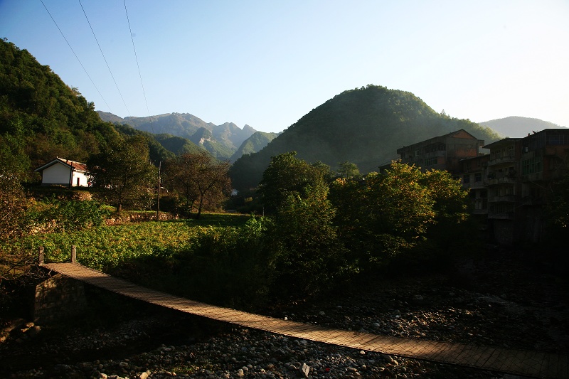 秦岭秋韵