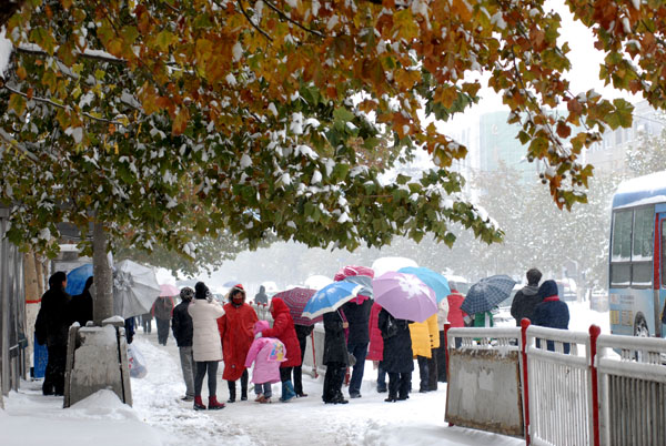 漫漫风雪路