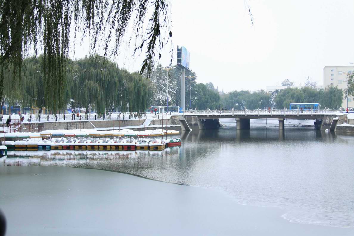 我的第一次雪景