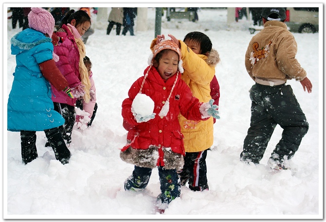 下雪了，转悠转悠。