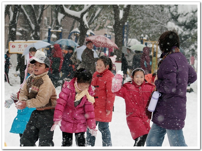 下雪了，转悠转悠。