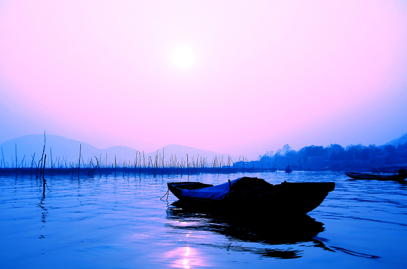 东平湖美景