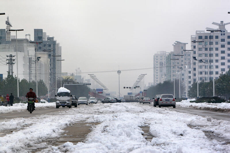 龙城初雪