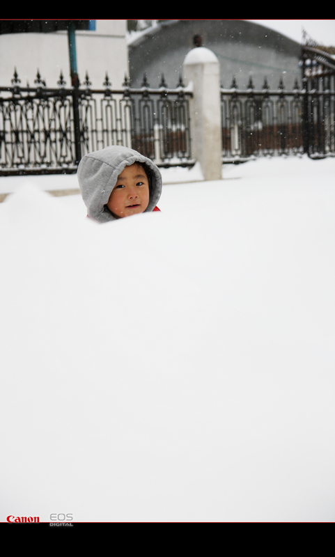 2009年的第一场雪
