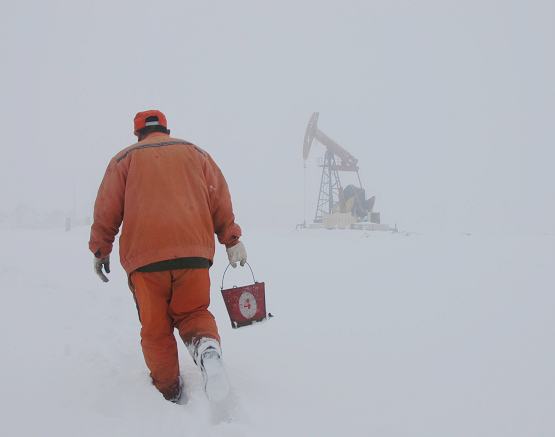 雪后巡井