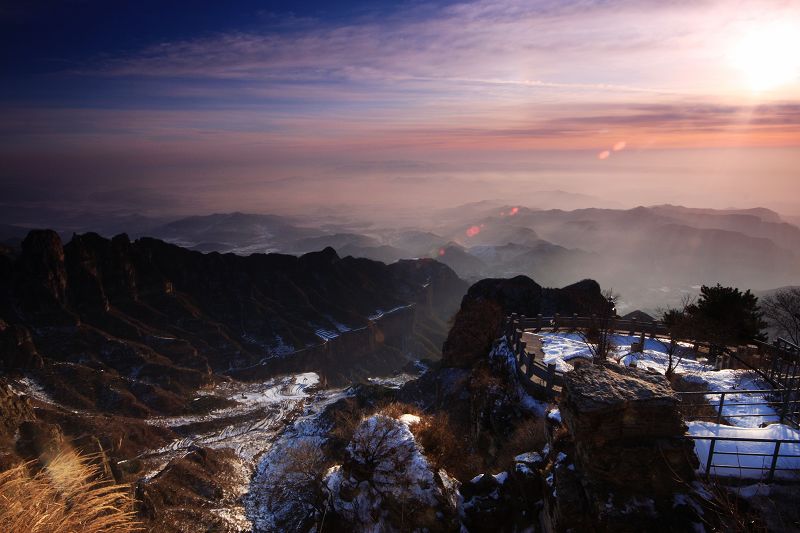 雪色－－王莽岭