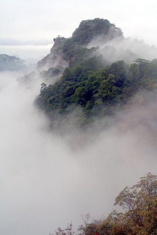 广东丹霞山之云海