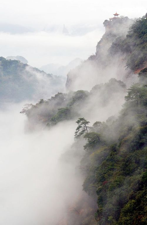 广东丹霞山之云海