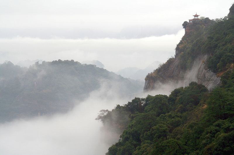 广东丹霞山之云海