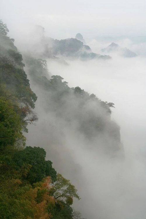广东丹霞山之云海
