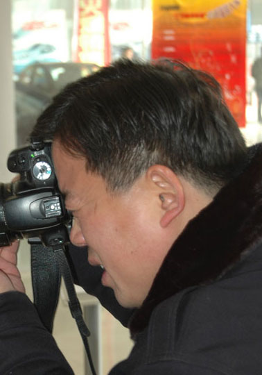 比亚迪展厅拍摄花絮