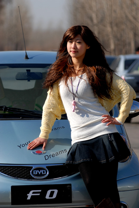 名车与美女