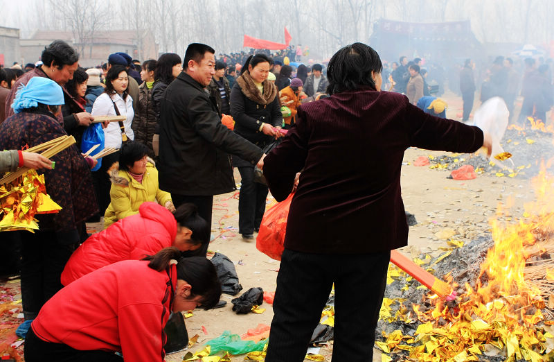 濮阳县暇丘庙会花絮