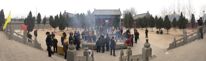 仓颉庙会接片