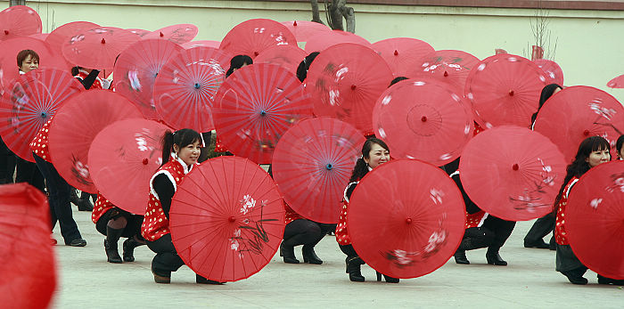 2月6日下午油田十社区彩排
