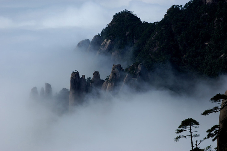 三清山云海