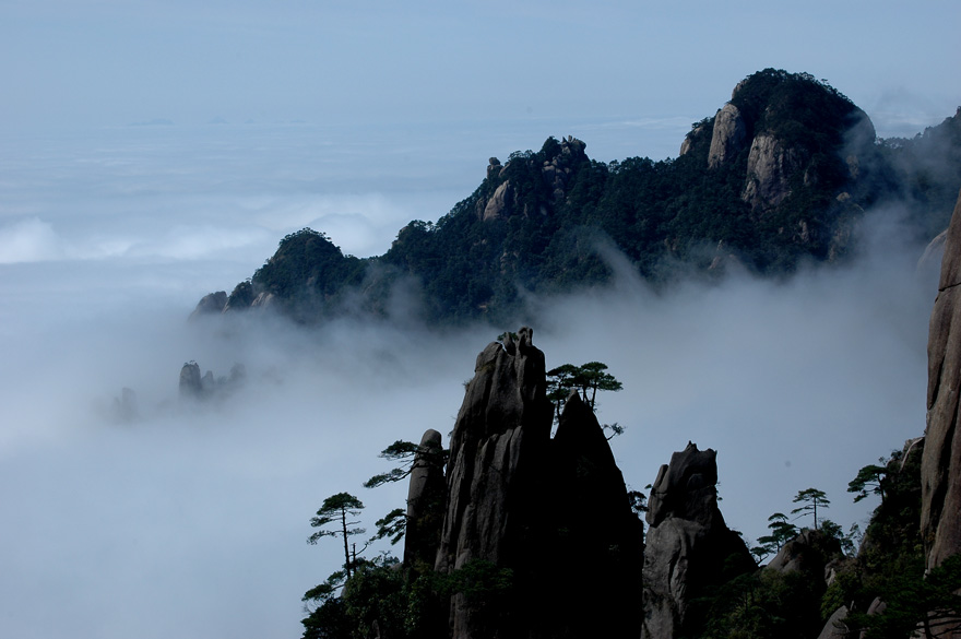 三清山云海