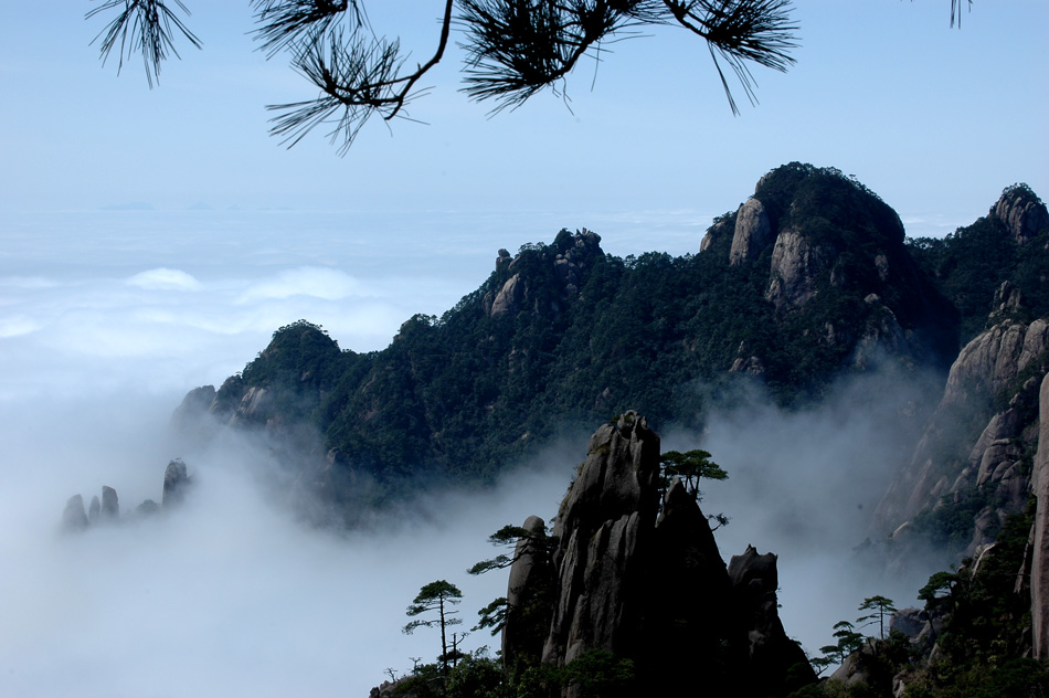 三清山云海