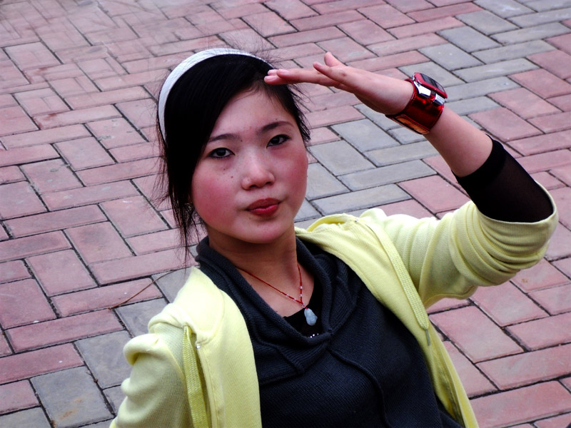 青春美丽的女孩