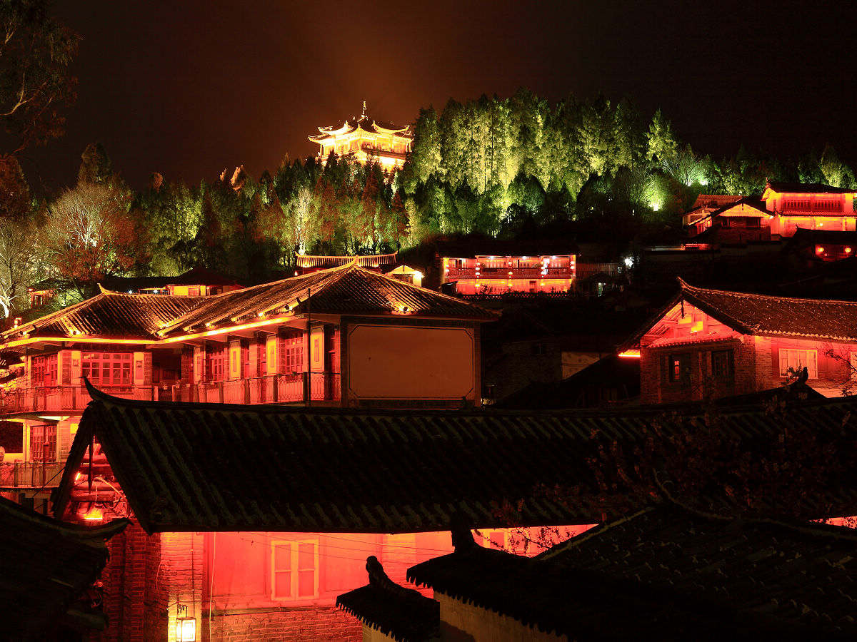 丽江的夜