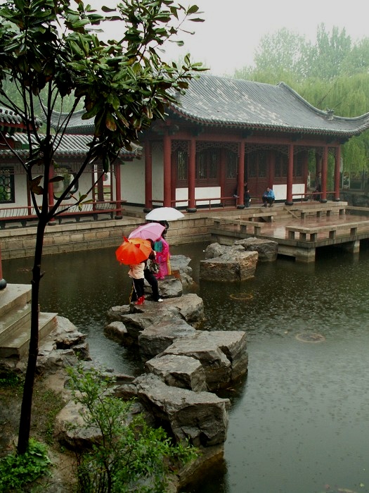 下雨了