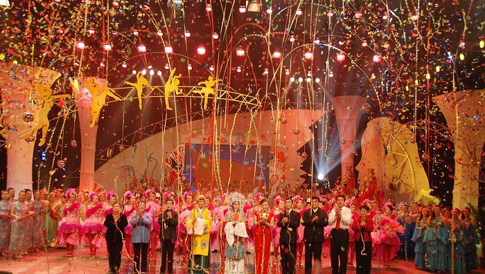 中原油田庆祝建国60周年！舞蹈~戏曲~乐器颁奖晚会！