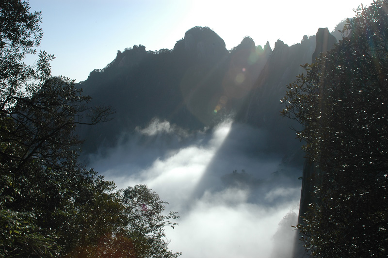 三清山云海