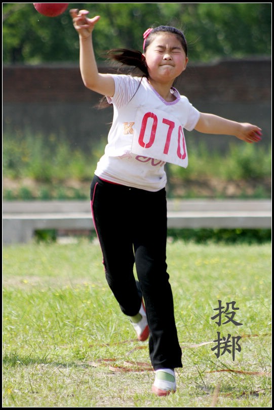 小学运动会抓拍