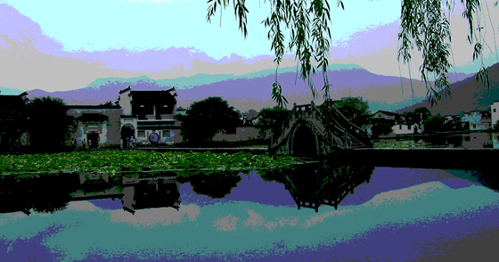 画中江南是宏村