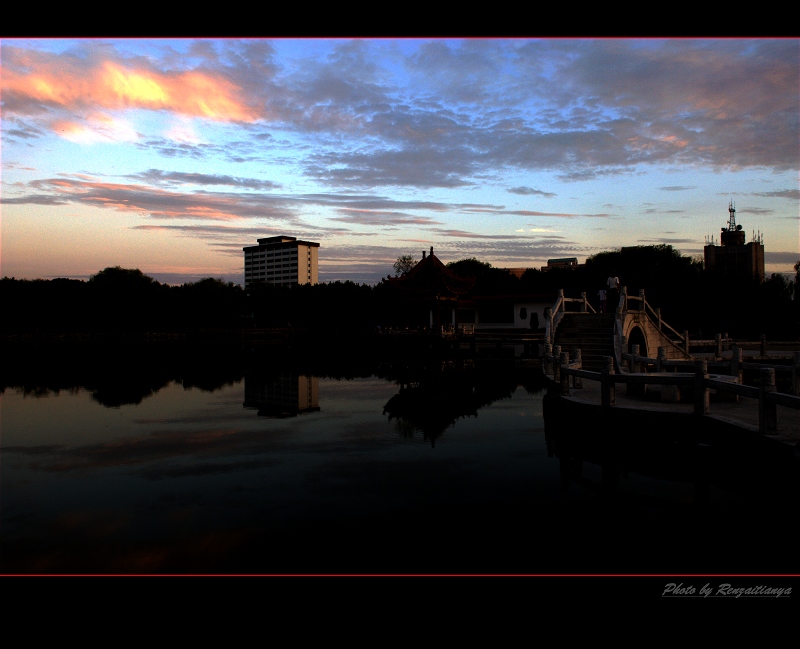 [原创]最美是夕阳如火2-----河南油田风光