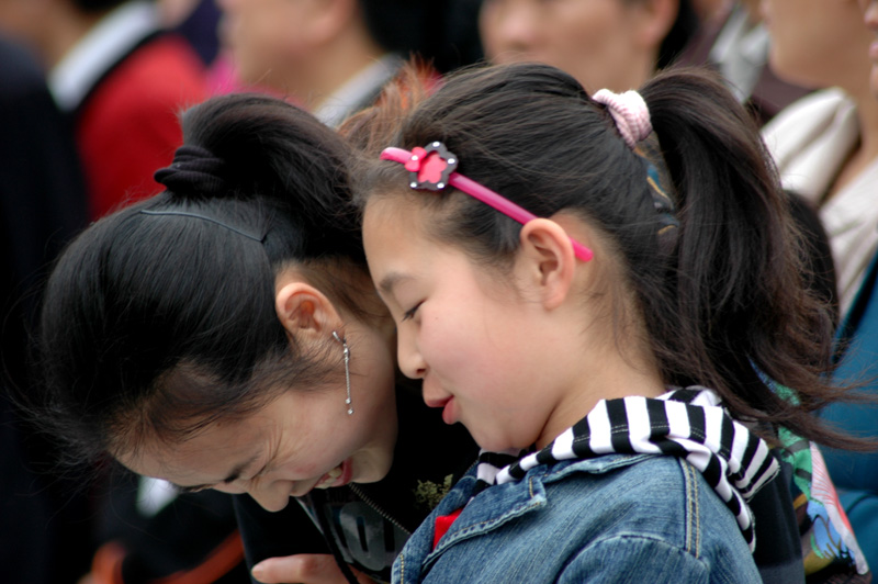 母女俩的悄悄话